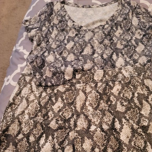 Snake Print Cotton Short Set - M/L - Picture 10 of 10